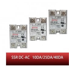 SSR-10DA DC kontrol AC SSR beyaz kabuk Tek fazlı Katı hal röle