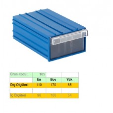 Sembol 105 Çekmeceli Kutu 110x170x65mm