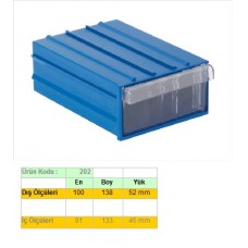 Sembol 202 Çekmeceli Kutu 100x138x52mm